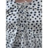 tunic 44142 LICIA Blue dots cotton Ewa i Walla - 22