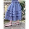 skirt / petticoat 22276 TINE Blue hard voile Ewa i Walla - 3