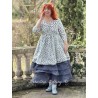 skirt / petticoat 22276 TINE Blue hard voile Ewa i Walla - 13