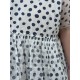 robe 55888 DINTI coton Pois bleus Ewa i Walla - 22