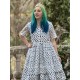 dress 55888 DINTI Blue dots cotton Ewa i Walla - 2