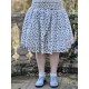 skirt 22259 AMANDA Blue dots cotton Ewa i Walla - 6