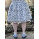 skirt 22259 AMANDA Blue dots cotton Ewa i Walla - 8