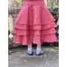 skirt / petticoat 22276 TINE Cerise hard voile Ewa i Walla - 3