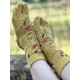 socks Floral Lil Dipper in Sefi Magnolia Pearl - 1