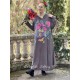 robe Flor De La Pasion Viggo Hoodie in Ozzy Magnolia Pearl - 1