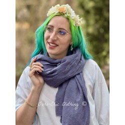 scarf 77610 JUDY Blue gauze Ewa i Walla - 1