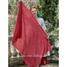 scarf 77610 JUDY Cerise gauze Ewa i Walla - 6