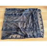 scarf 77512 Vintage black embroidered tulle Ewa i Walla - 3