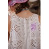 robe Royalty Eyelet Layla in Moonlight Magnolia Pearl - 14