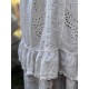 robe Royalty Eyelet Layla in Moonlight Magnolia Pearl - 15