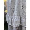 robe Royalty Eyelet Layla in Moonlight Magnolia Pearl - 15