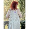 robe Royalty Eyelet Layla in Moonlight Magnolia Pearl - 6