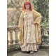 robe Tussar Eevie Kaftan in Provincial Magnolia Pearl - 7