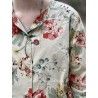 veste longue 66349 coton Flower print Taille XL Ewa i Walla - 19