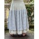 skirt BRUNA Blue embroidered cotton Les Ours - 4