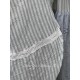 tunic PAQUERETTE Blue striped gauze Les Ours - 22