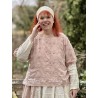 blouse AGATHA Pink embroidered cotton Les Ours - 8