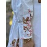 long jacket MALO Flower print cotton poplin Les Ours - 18