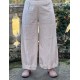 pantalon GUS coton Rayé rose Les Ours - 1