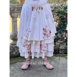 skirt / petticoat MADELEINE Flower print cotton