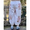 pantalon GUS popeline de coton Imprimé fleurs Les Ours - 9