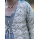 jacket CHANTAL Blue striped gauze Les Ours - 14