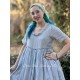 dress DOUCHKA Blue linen Les Ours - 3