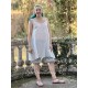 short dress LEA Ecru cotton voile Les Ours - 5