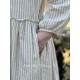 dress EDMEE Blue striped gauze Les Ours - 8