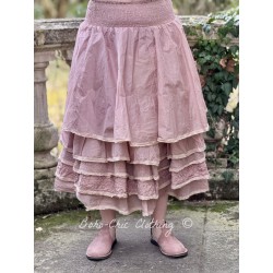 jupe / jupon MADOU organza Vieux rose