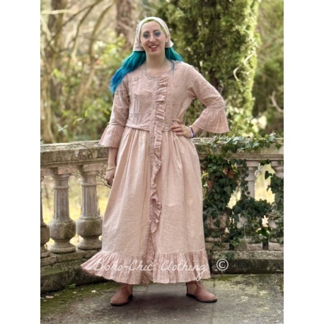 robe LUCETTE coton brodé Rose Les Ours - 1