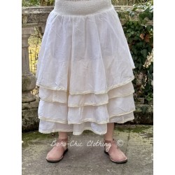 skirt / petticoat MADELEINE Ecru organza Les Ours - 1