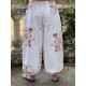 pants GUS Flower print cotton poplin Les Ours - 4