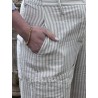 pants GASTON Blue striped gauze Les Ours - 15