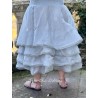 skirt / petticoat MADELEINE Blue organza Les Ours - 4