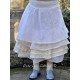 skirt / petticoat MADOU Ecru organza Les Ours - 10