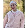 veste FLORE coton Rayé rose Les Ours - 3