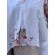 tunic PAQUERETTE Flower print cotton Les Ours - 16