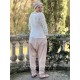 pantalon sarouel SAMY coton Rayé rose Les Ours - 8