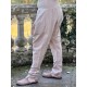 pantalon sarouel SAMY coton Rayé rose Les Ours - 3