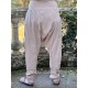 pantalon sarouel SAMY coton Rayé rose Les Ours - 4