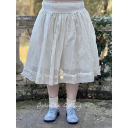 skirt LOU Ecru organza Les Ours - 1