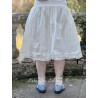 skirt LOU Ecru organza Les Ours - 3