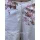 pants GASTON Flower print cotton poplin Les Ours - 14