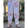 pants GASTON Flower print cotton poplin Les Ours - 2