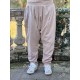 pantalon sarouel SAMY coton Rayé rose Les Ours - 10