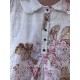 tunic CAMILA Flower print cotton voile Les Ours - 19