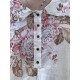 tunic CAMILA Flower print cotton voile Les Ours - 20