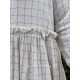 dress LISE Large checks cotton